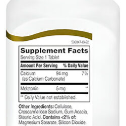 Melatonina 21st Century 5 Mg 120 Comprimidos