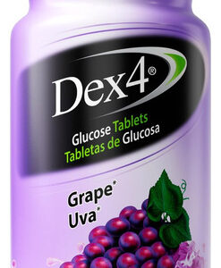 Comprimidos De Glicose Dex4, 4g, Uva, 50 Unidades