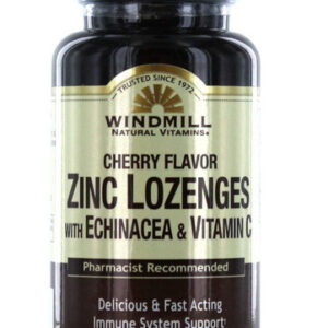 Pastilhas De Zinco Windmill Com Equinácea E Vitamina C -