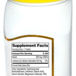 Niacina De Liberação Prolongada Do Século 21 250 Mg, 110
