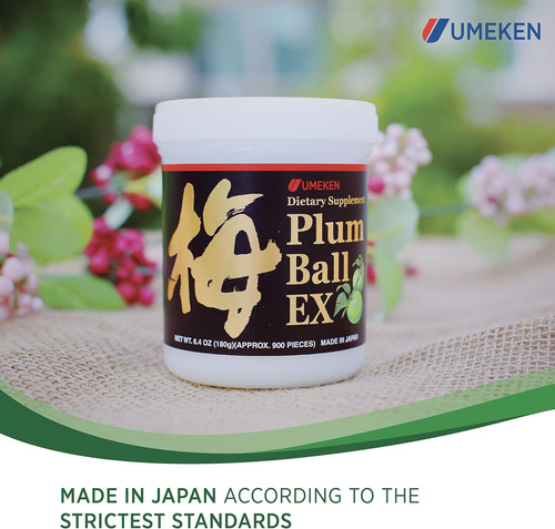 Umeken Plum Ball Ex, Extrato Concentrado Com Antioxidantes, - Imagem 5