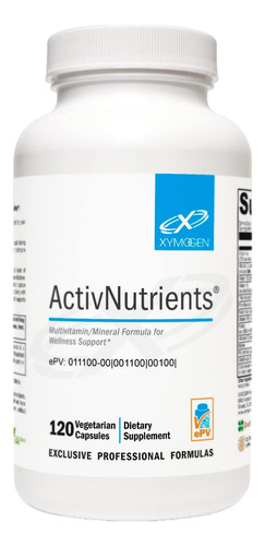 Xymogen Activnutrients Com Ferro E Cobre - Multivitamínico M