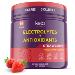 Eletrólito Em Pó Keto Vitals Antioxidante Com Potássio 500ml