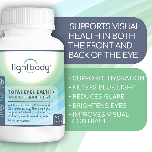 Lightbody Total Eye Health + Com Luteína, Zeaxantina E Filtr - Imagem 15