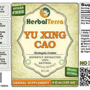 Herbal Terra Llc Tintura De Yu Xing Cao 20x120 Ml