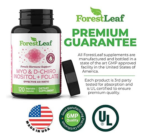 Myo E D-chiro Inositol Supplement Blend Com Folate - Equilí - Imagem 10