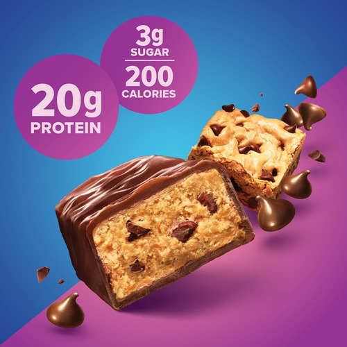 Barras De Proteína Pura, Alta Proteína, Lanches Nutritivos P - Imagem 2