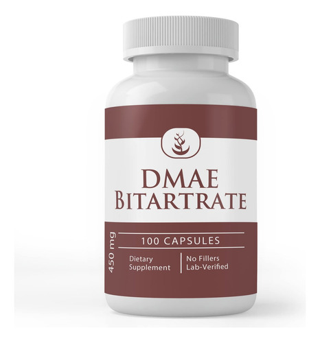 Ingredientes Originais Puros Bitartrato De Dmae Puro 100 Cáp - Imagem 4