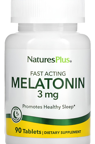 Melatonina Naturesplus Natures Plus 3 Mg - 90 Comprimidos