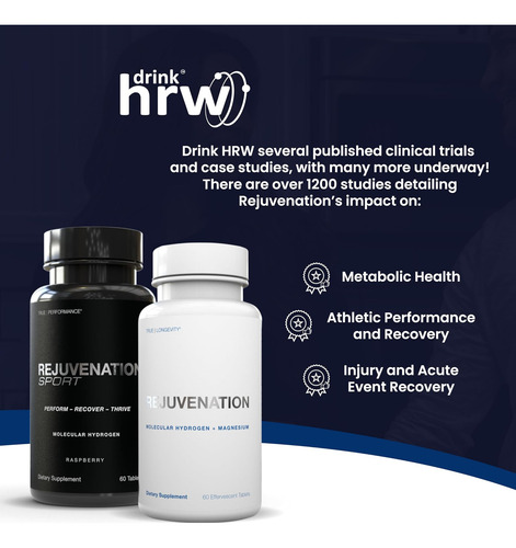 Comprimidos De Hidrogênio Molecular Esportivo De Rejuvenesci - Imagem 6