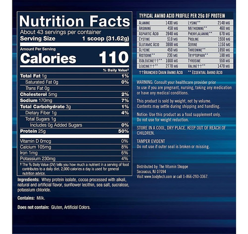 Pó Isolado De Proteína Whey Bodytech - Sabor Rico De Chocola - Imagem 6