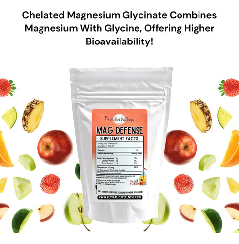 Revitalize Wellness Mag Defense | Dose Ortomolecular De Magn - Imagem 4