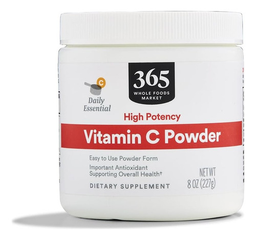365 Da Whole Foods Market Vitamina C Em Pó 8 Oz 365
