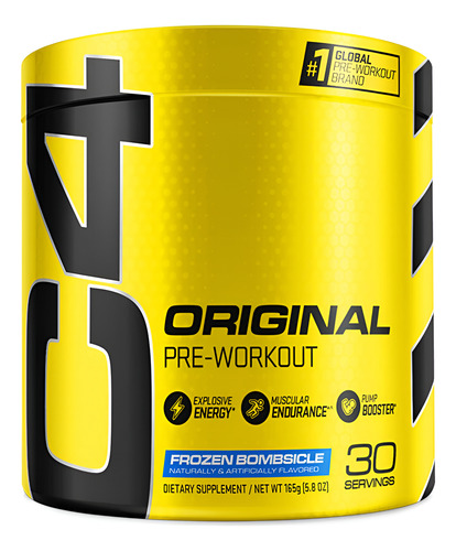 Celucor C4 Original Pré -treino Em Pó Congelado Bombsicle E
