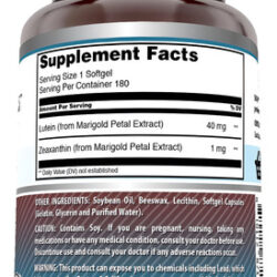 Nutrição Incrível Fórmulas Incríveis De Luteína E Vitamina C