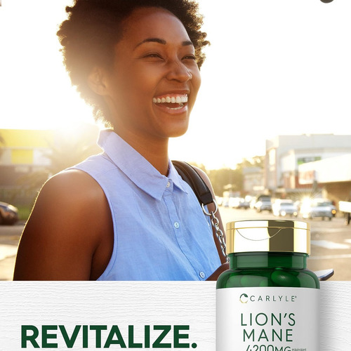 Cápsulas Carlyle Carlyle Lion"s Mane | 4200mg | 60 - Imagem 5