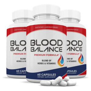 (3 Pacote) Fórmula Avançada De Equilíbrio Sanguíneo 620mg Co