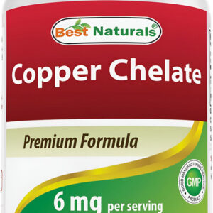 Naturals Copper Chelate 6 Mg - 360 Comprimidos