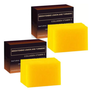 4 Unidades De Sabonete De Açafrão Branqueador Com Ácido Kóji