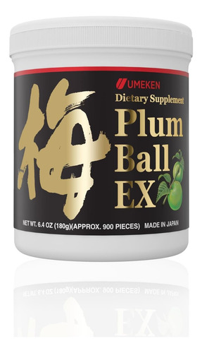 Umeken Plum Ball Ex, Extrato Concentrado Com Antioxidantes,