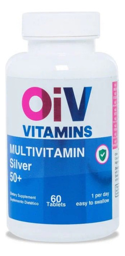 Suplemento Oiv Multivitamin Silver 50+ Com Vitaminas A, E E