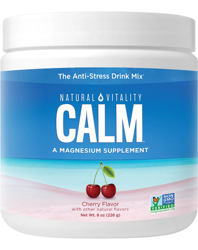 Suplemento De Magnésio Natural Vitality Calm Cherry 240 Ml