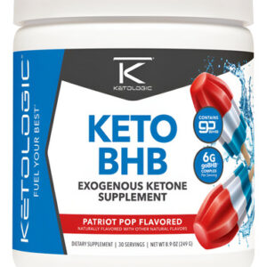 Suplemento Ketologic Keto Bhb Patriot Pop Flavor 30 Porções