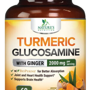 Suplemento Nature&quots Nutrition Cúrcuma Curcumina 2000 Mg 60 C