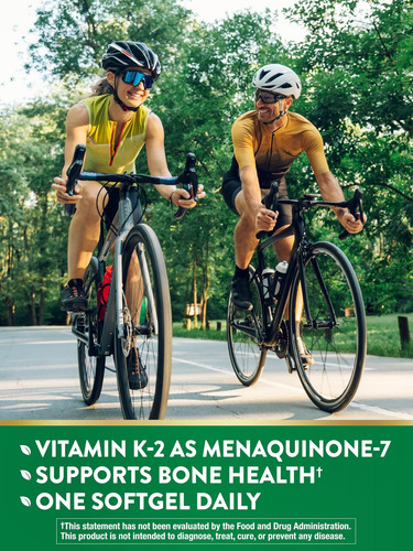 Complexo Natures Truth Vitamina K2 Mk7 | 100mcg | 180 Cápsul - Imagem 9