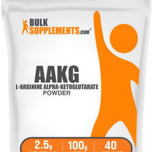 Bulksupplements Aakg Em Pó - Suplemento De Arginina 100g