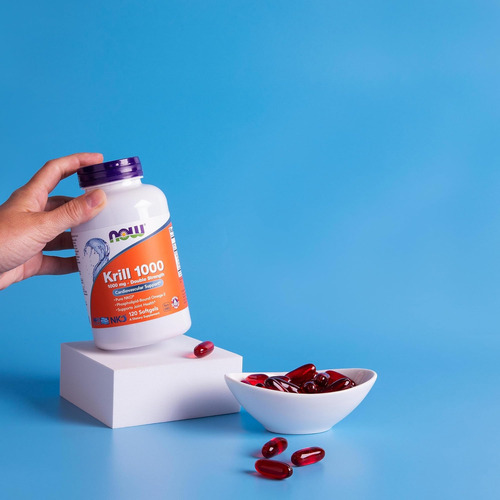 Now Foods Supplements, Neptune Krill, Dupla Força 1000 Mg, Ô - Imagem 5