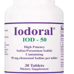 Suplemento De 50 Mg Do Optimox Iodoral - Comprimidos De Iode