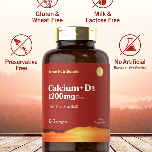 Carlyle Cálcio 1200 Mg Com Vitamina D3 - 120 Cápsulas - Imagem 7