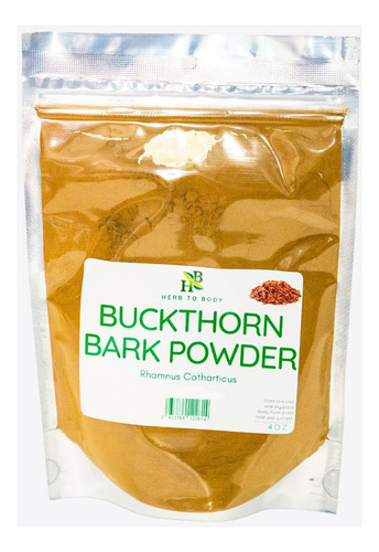 Pó De Casca De Espinheiro Cerval Herb To Body 4oz