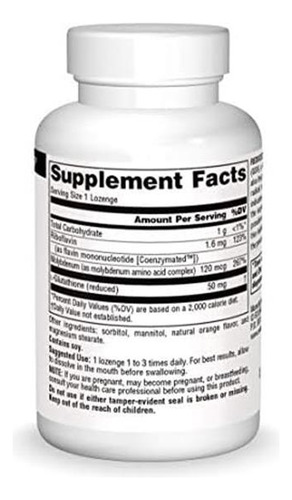 Sourcenaturalscomplexo De Glutationa, 50 Mg, 50 Comprimidos - Imagem 3