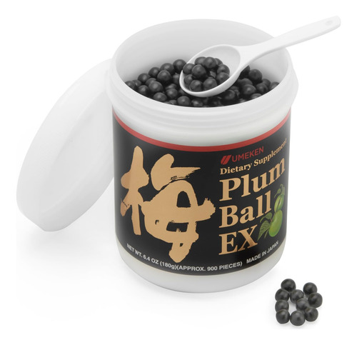 Umeken Plum Ball Ex, Extrato Concentrado Com Antioxidantes, - Imagem 2
