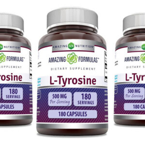 Amazing Nutrition L-tirosina 500 Mg - Suplemento De Aminoáci