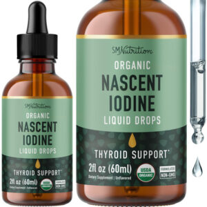 Suplemento De Iodo Snutrition Organic Nascent 30ml 1100mcg