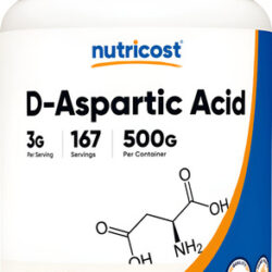 Suplemento De Ácido D-aspártico Nutricost 500g Em Pó