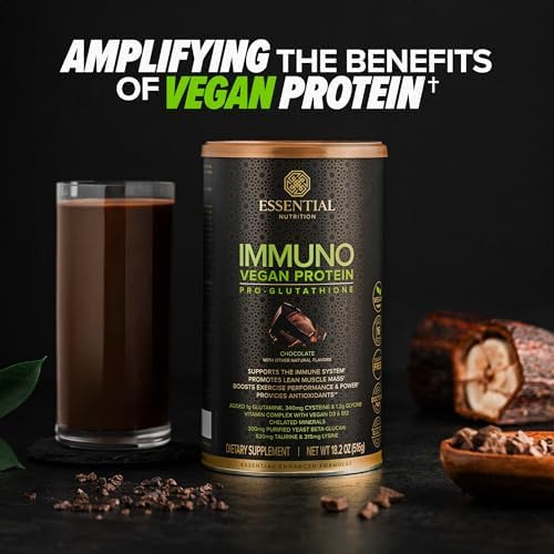 Nutrição Essencial - Immono Vegan - Proteína Em Pó De Planta - Imagem 2