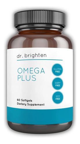 Dr. Brighten Omega Plus - 1600 Mg De Suplemento De Óleo De P - Imagem 10