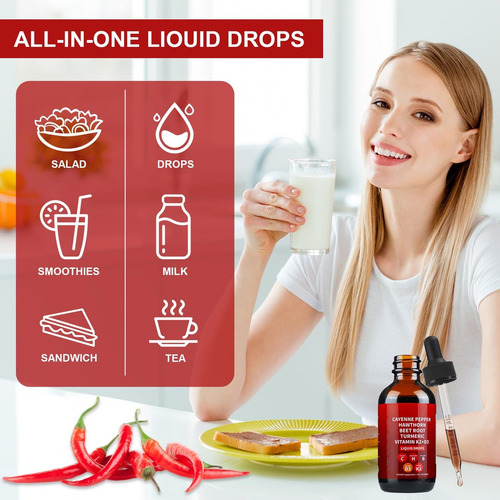 Gotas De Pimenta Caiena E Suplementos Veganos Da Daiasns - Imagem 4