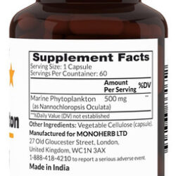 Monoherb Marine Phytoessentials 500 Mg - 60 Cápsulas