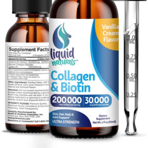 Colágeno Líquido Liquid Naturals Ultraforte 60 Ml Com Bioti
