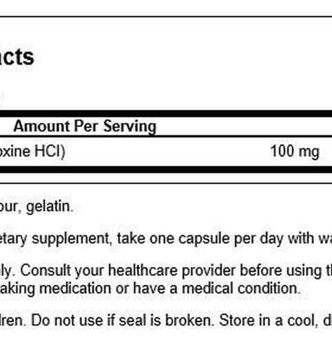 Swanson Vitamina B-6 100 Mg - Saúde Do Coração - Imagem 2