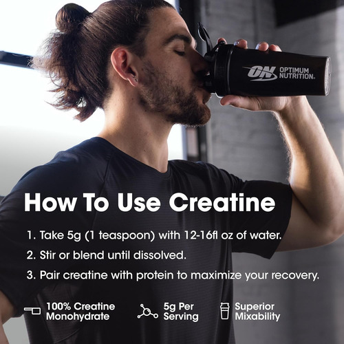 Creatina Optimum Em Pó, 300g, 1 - Imagem 8