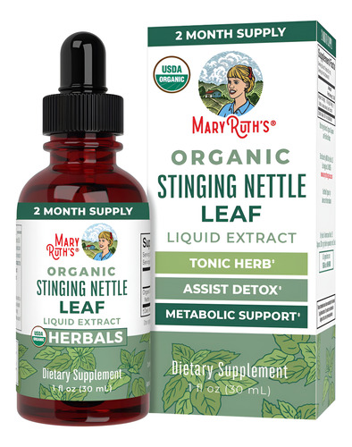 Maryruth Organics Stinging Nettle Leaf Extract | Detox Gotas