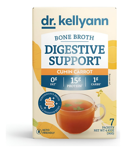 Dr Kellyann Bone Caldo + Suporte Digestivo Pacotes De Em Pó - Imagem 5
