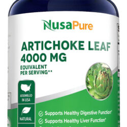 Extrato De Alcachofra Nusapure 1000 Mg 200 Cápsulas