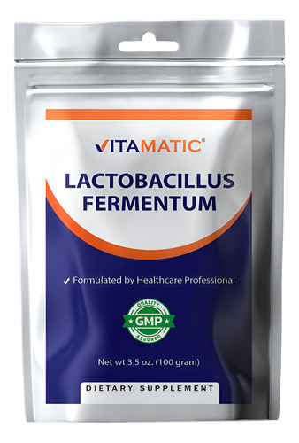 Probiótico Em Pó Vitamatic Lactobacillus Fermentum 100g - Imagem 9